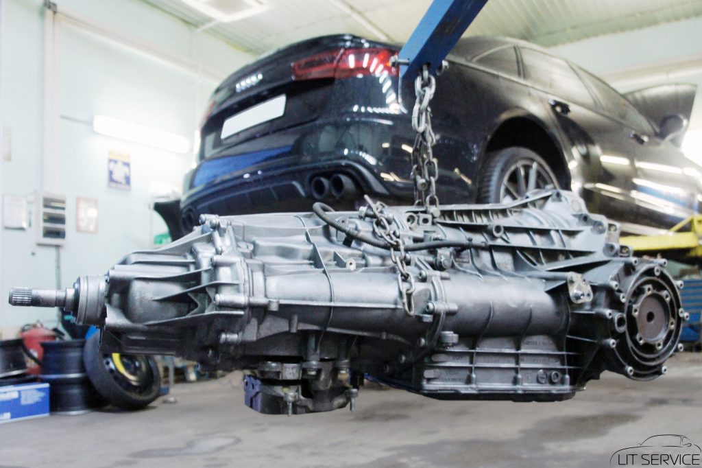 Ремонт DSG DL501 и замена сцепления на Audi S6 C7