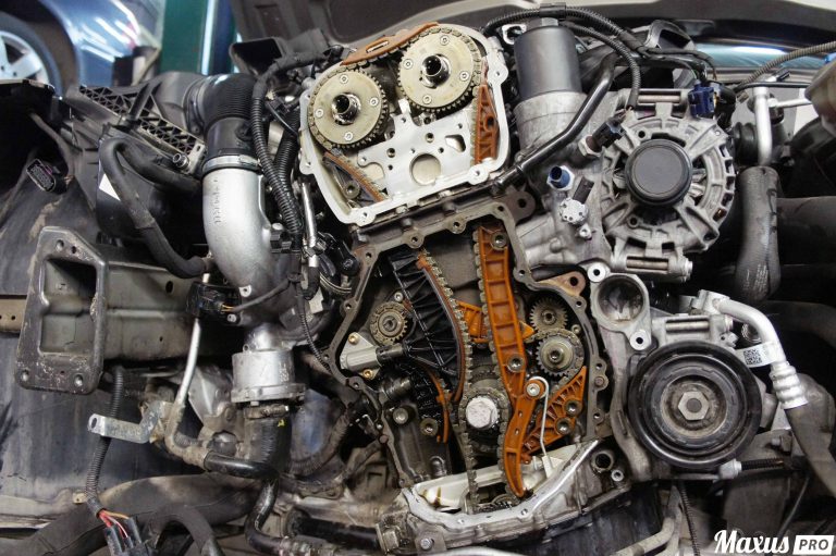 Замена цепи ГРМ Audi A4 B8 1.8 TFSI CJEB gen 3 в Москве